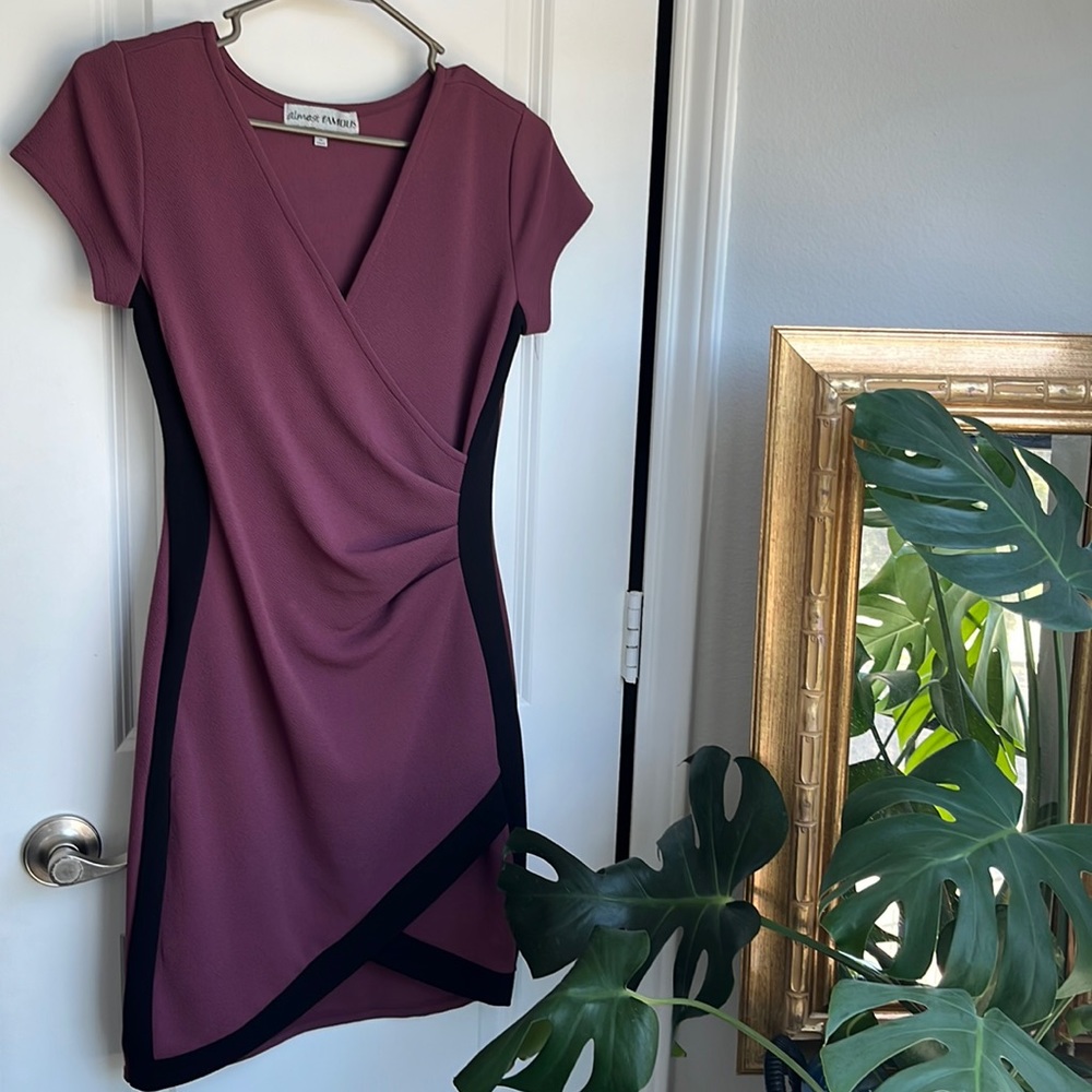 Black Trim  Dress